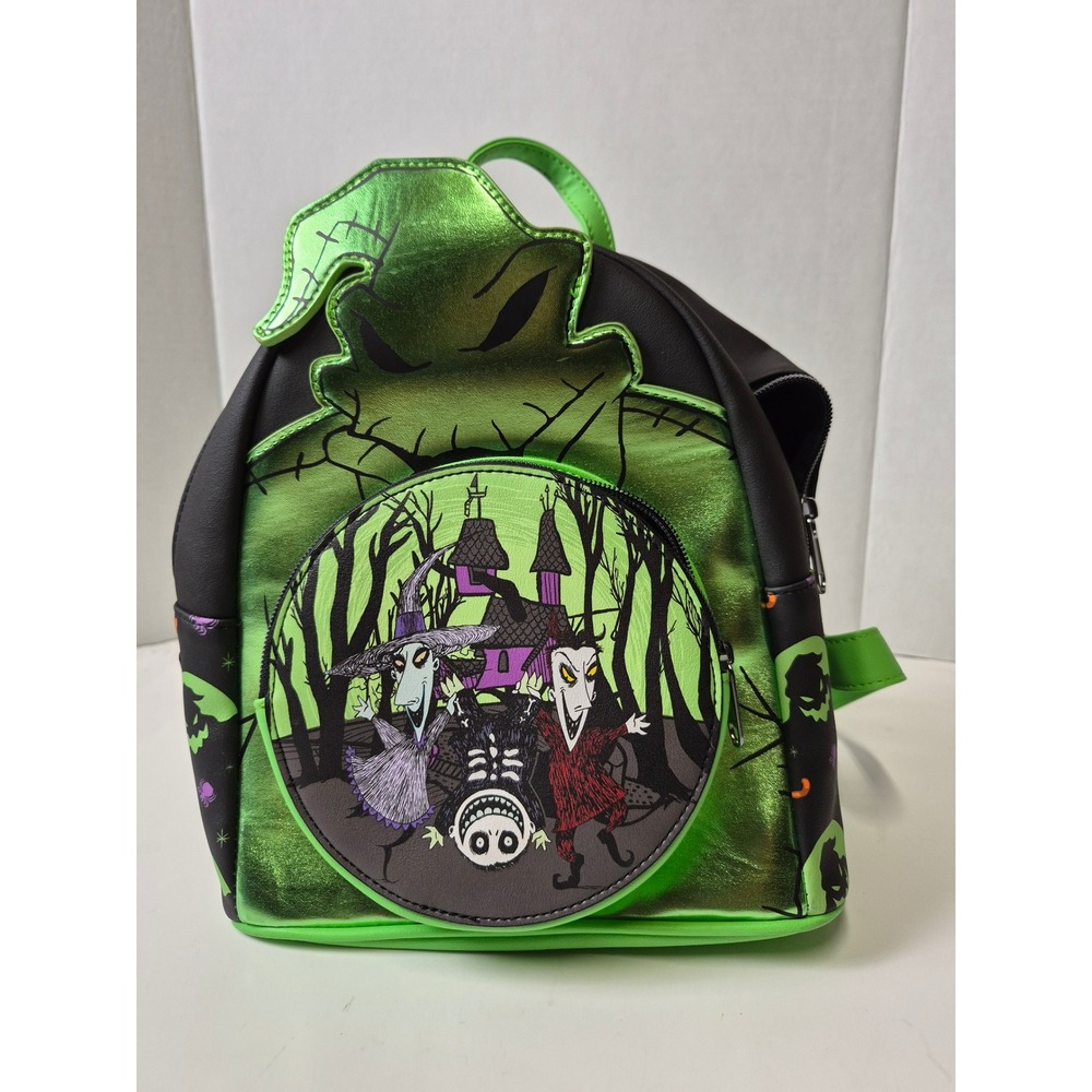 Disney Loungefly Nightmare‎ Before Christmas Oogie Boogie Mini Backpack Black